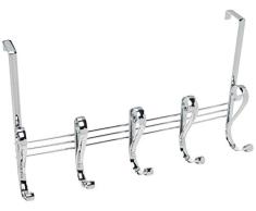 Inspired Living by Mesa Hängeregal 10 Hooks Harp Silber