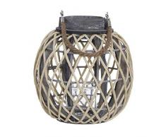 Dcasa Candel Kerzenleuchter und Kerzenhalter für Zuhause, Unisex, für Erwachsene, Grau (grau), Einheitsgröße