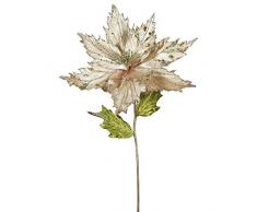 Vickerman Stamm mit Weihnachtsstern OF160938 champagnerfarben