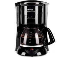 UFESA 60 CG7231 Avantis Select Kaffeemaschine, Glaskanne, 10 Tassen, Permanentfilter, 800 W, Schwarz