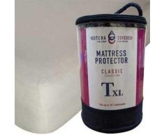 Gotcha Covered Classic Matratze austauschbarem Kopf, Displayschutzfolie, California King, Ecru