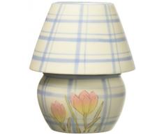 CG 8002 Dekolampe Schmetterling & Krokus mit Schirm