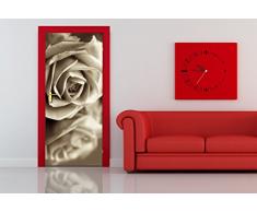 AG Design FTV 1508 Rose, Papier Fototapete - 90x202 cm - 1 Teil, Papier, multicolor, 0,1 x 90 x 202 cm