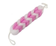Huachnet Exfoliating Bath Sponge Shower Pouf Loofah Back Scrubber (Pink) by Huachnet