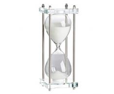 R 16 Home 76879 Sanduhr, 3 x 3 x 10, Weiß