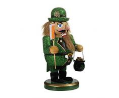 Kurt Adler 8-Inch Irish Nutcracker Nussknacker, Mehrfarbig, 8 Tall