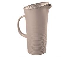 Guzzini Tierra Karaffe, 100% Altkunststoff, Braun, One Size