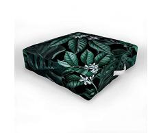 Society6 Burcu Korkmazyurek tropischer Garten Innen-/Außenbereich Bodenkissen