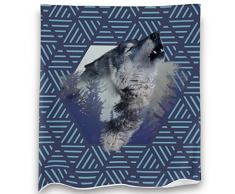Loong Design No Drama Llama Überwurf, super weich, flauschig, Premium-Sherpa-Fleece-Decke, 127 x 152 cm, passend für Sofa, Stuhl, Bett, Büro, Reisen, Camping, Geschenk 50x 60 Wolf