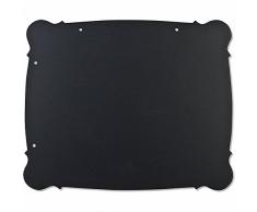 EK Tools Kreidetafel | Rechteck mit abgerundeten Ecken|Groß, Holz, schwarz, 0.30480000000000002 x 23.0886 x 29.540200000000002 cm