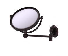 Allied Brass WM-6T/4X-ABZ Wandspiegel mit 4-facher Vergrößerung, ausziehbar bis 35,6 cm, antikes Bronze