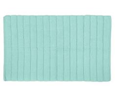 DII Badematte aus Memory-Schaum, sehr weich, luxuriös, gerippt, für Dusche, Waschtisch, Badewanne, Waschbecken und WC 21x34 Mint