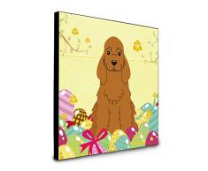 Carolines Treasures Wanddekoration Ostereier Cocker Spaniel, Rot