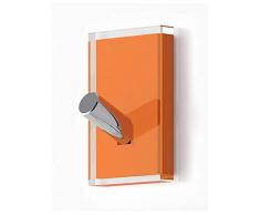 Gedy Rainbow Kleiderbügel, thermoplastisches Harz, transparent orange, einfache