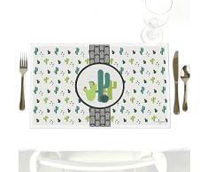 Big Dot of Happiness Platzdeckchen, Kaktus, Party-Tischdekoration, Fiesta Party, 12 Stück