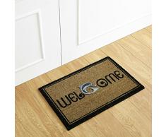 Bessere Trends/Pfanne Overseas Kokosfaser Fußmatte, 45,7 x 71,1 cm