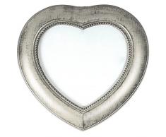 Carson Home Accents Spieluhr in Herzform, Antik-Silber