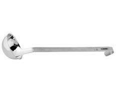 FMprofessional Schöpflöffel 12 cl 39 cm, zum genauen Abmessen von Soßen etc. (Farbe: Edelstahl), Menge: 1 Stück