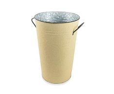 Villa D‘Este Home Tivoli Home Schirmständer Senape, Beige, Maße: Ø 25,4 x H 40,7 cm
