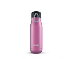 Zoku Trinkflasche 530 ml, Edelstahl, Lila, 7.2 x 7.2 x 24.4 cm