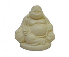 StealStreet 4,4 cm weiß Farbe Sitzender Buddha Figur
