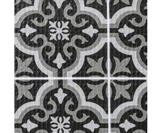 DUCK Brand EasyLiner Regaleinlage für Küchenschränke, 30,5 x 3 m 12-inch x 10 Feet Black Tile