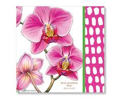 X&O Paper Goods Dinnerserviette Serviette orchidee