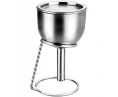 Ibili 784900 Weinbelüfter, Dekantierer für Wein, aus Edelstahl, mit Gestell aus Edelstahl