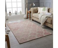 Oriental Weavers Teppich, 100% Wolle, Rose, 120 x 170 cm