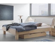 Massivholzbett Hasena Oak-Line Wild Bett Cadro
