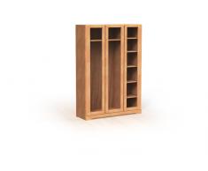 Drehtürenschrank Kleiderschrank Pirna mit Glas