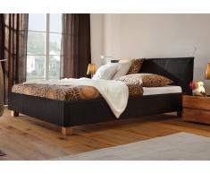Lederbett Apro in Kunstleder, Echleder oder Stoffen