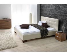 Lederbett Savai in Kunstleder, Echtleder oder Stoff