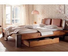 Massivholzbett Hasena Oak-Line Wild Bett Bormio