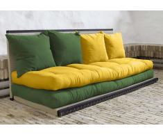Futonbett Designer Sofa Schick mit Schlaffunktion
