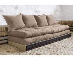 Futonbett Designer Sofa Schick mit Schlaffunktion