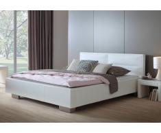 Lederbett Miami in Kunstleder, Echleder oder Stoffen
