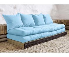 Futonbett Designer Sofa Schick mit Schlaffunktion
