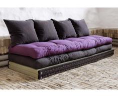 Futonbett Designer Sofa Schick mit Schlaffunktion