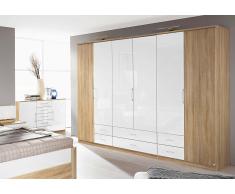 Drehtürenschrank Kleiderschrank Aron