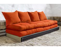 Futonbett Designer Sofa Schick mit Schlaffunktion
