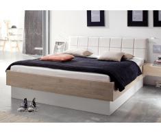 Massivholzbett Hasena Oak-Line Wild Bett Cadro
