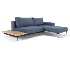 Designer Schlafsofa Bragi mit Tisch