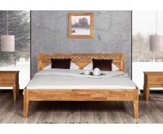 Massivholzbett Bett Marne Wildeiche mit Bettkastenoption