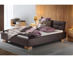 Lederbett Orlando in Kunstleder, Echleder oder Stoffen