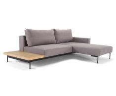 Designer Schlafsofa Bragi mit Tisch