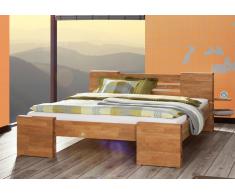 Massivholzbett Bett Daniela Eiche High mit Bettkastenoption