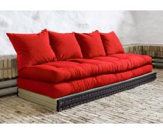 Futonbett Designer Sofa Schick mit Schlaffunktion