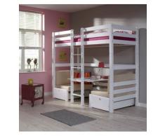 KINDERSTOCKBETT ZEUS MIT SCHREIBTISCH