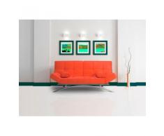 SCHLAFCOUCH CLIC CLAC ORANGE SARDINIEN